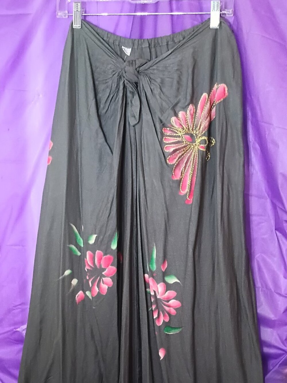 Orchid Lane Women's Closed Printed Sarong One Size